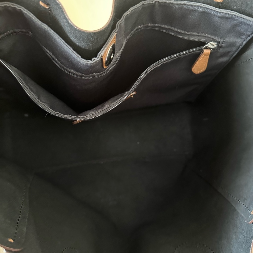 Authentic Coach Brown Leather Tote Bag - Picture 8 of 8